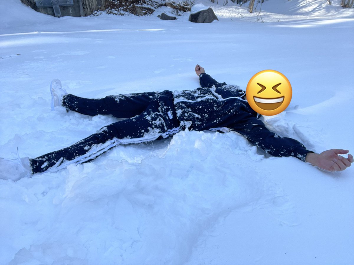 とても久々に活動してきました！

雪気持ちいー(＾3＾♪