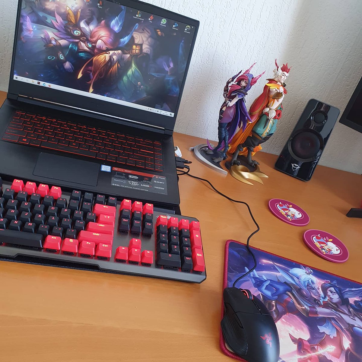 Couple goals right here!

You could say that I love Xayah and Rakan 🥰😍💕

#Riot #riotgames #riotmerch #leagueoflegends #love #CoupleGoals