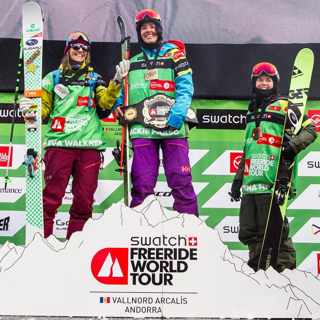 Meet the athlete: Jackie Paaso!⛷

7 Freeride World Tour Victories, Xtreme Verbier Champion &amp; 12 podium finishes! She knows how to handle pressure on the slopes. You’ll think like a true athlete after skiing with her.

Ski with Jackie in Verbier 2022 - 
ow.ly/9Znz50DgmN0✨