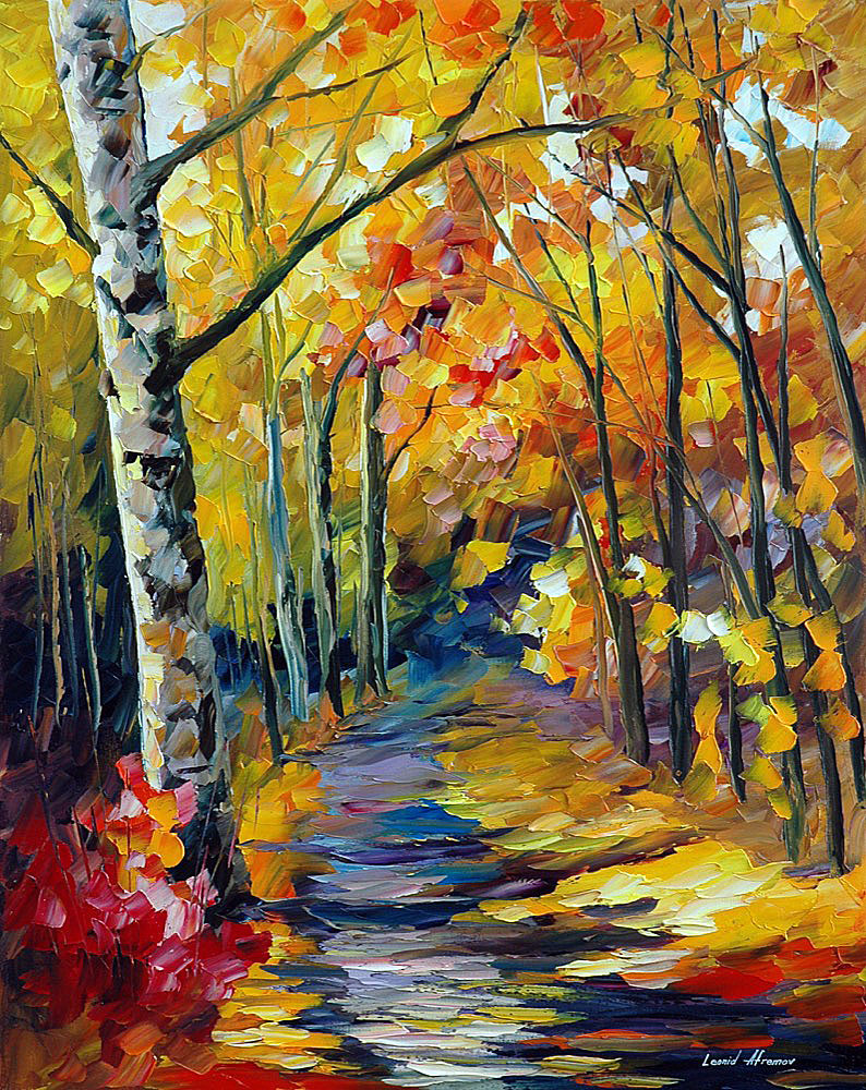 SammersDoc's tweet image. BIRCH FOREST — PALETTE KNIFE Oil Painting On Canvas By Leonid Afremov afremov.com/birch-forest-p…