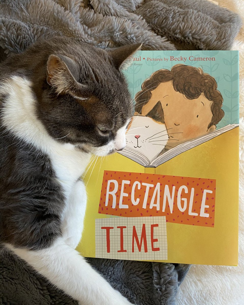 Download Penguin Kids On Twitter Caturday Means Rectangle Time With Your Furry Pal Here S Our Friend Jerry Enjoying A Reading Of Rectangle Time By Pamelapaulnyt Illustrated By Doodleyboo Do Your Cats Join You