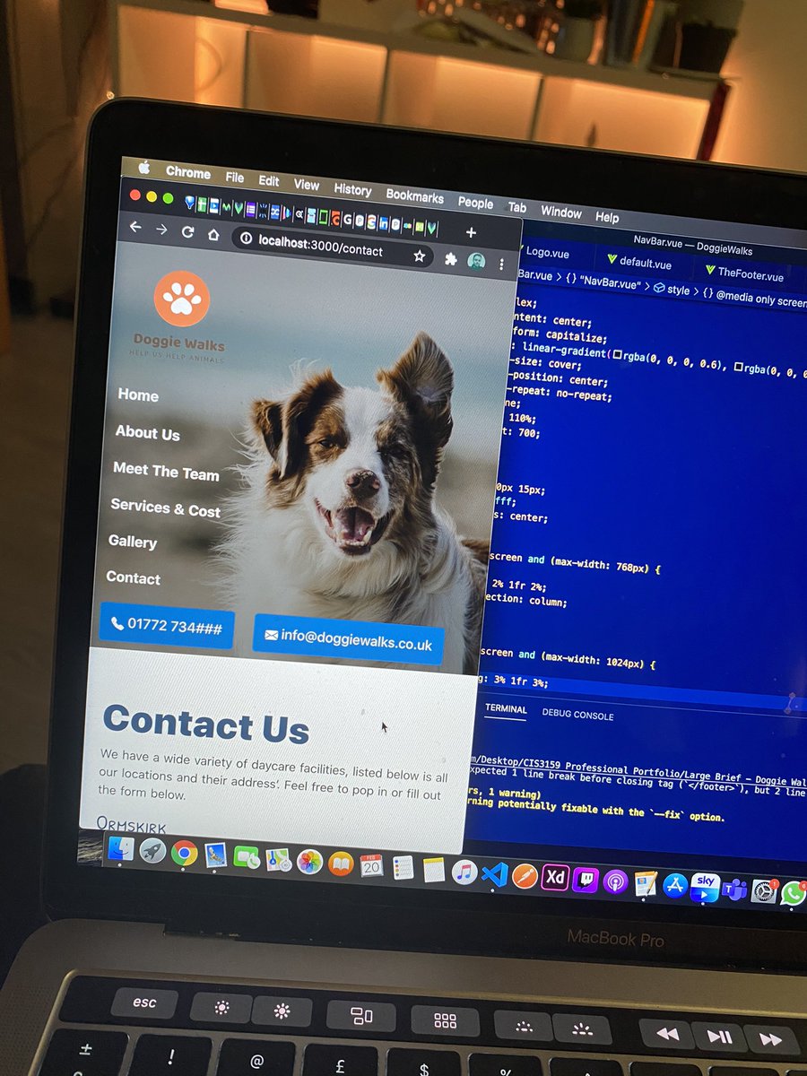 clarkenewsh29's tweet photo. Developing and writing test cases over a weekend is so much easier when when its Dog related 🛠🐶 Also enjoying working with NuxtJs &amp; https://t.co/xD51IMZLWW
#webdevelopment #DogWalkers #SoftwareTesting #VueJS https://t.co/zFrVmYS5NJ