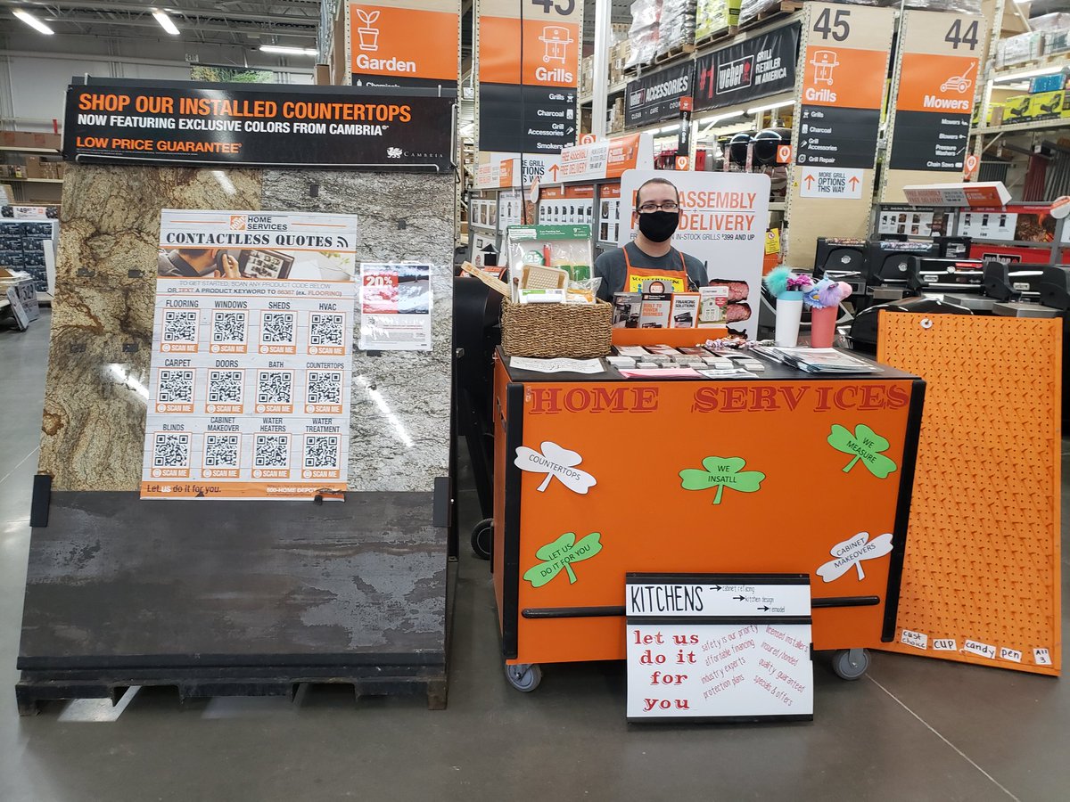Marissa is ready to drive leads with  countertops and cabinets at 421!!! <a href="/mdlofnwhere/">Tammy Jo Baggett</a> <a href="/NagyAndrew/">Andrew Nagy</a> <a href="/THDChris_Walker/">THDChrisWalker</a>