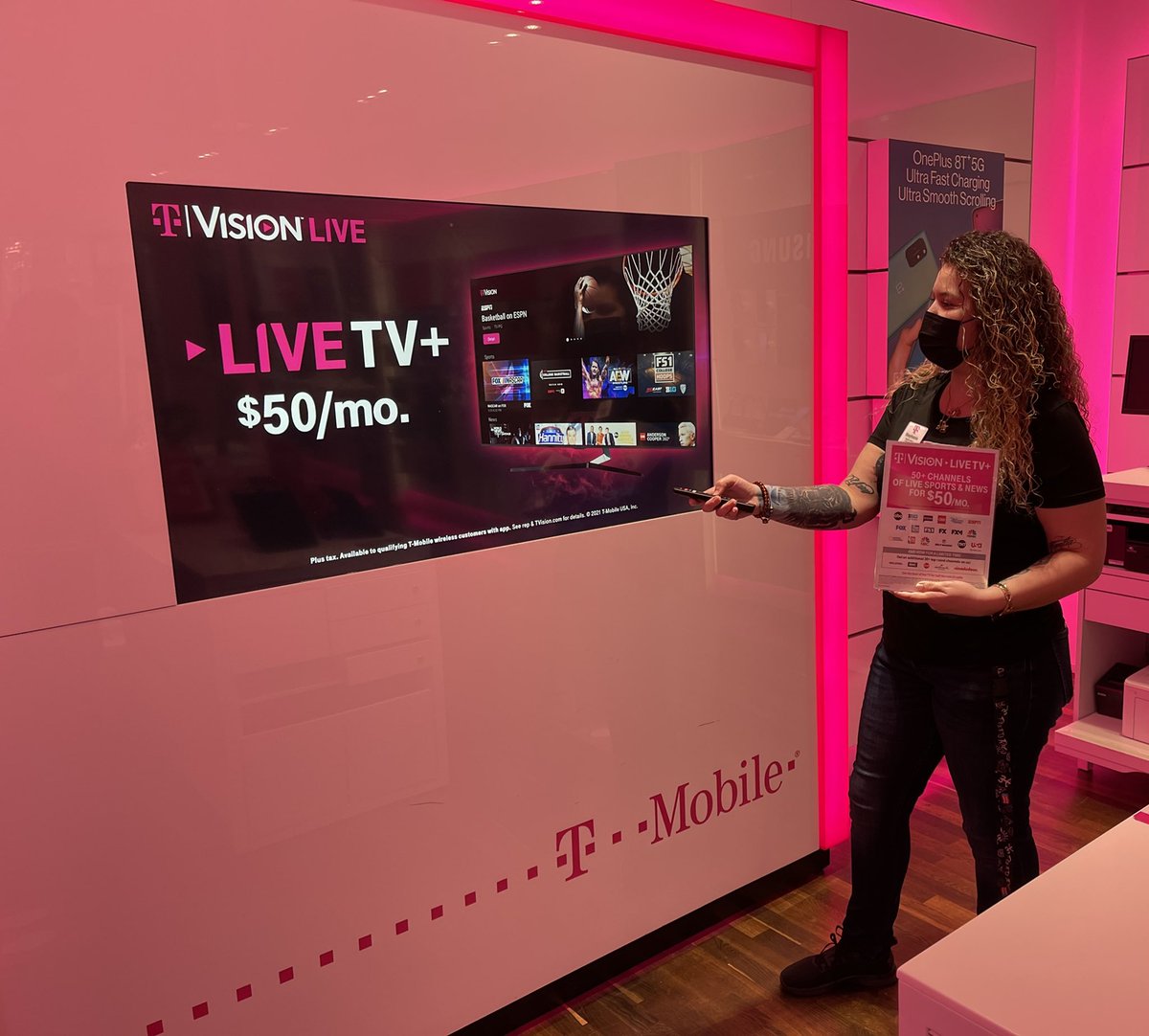 <a href="/Stephanie_Rios_/">Stephanie R.</a> Because she is so incredible while helping a customer exchange a device she demo Tvision and gets the add.<a href="/Chase_Stamper/">Chase Stamper</a> <a href="/SotoAmal/">Amal Soto</a> <a href="/mrsallieroberts/">Allison Roberts</a> @chris_tinavelez @ANewCydni <a href="/KittelAnnetta/">Annetta Kittel</a> <a href="/Ciso_29/">Cee</a>  @OrlandoBeastDM