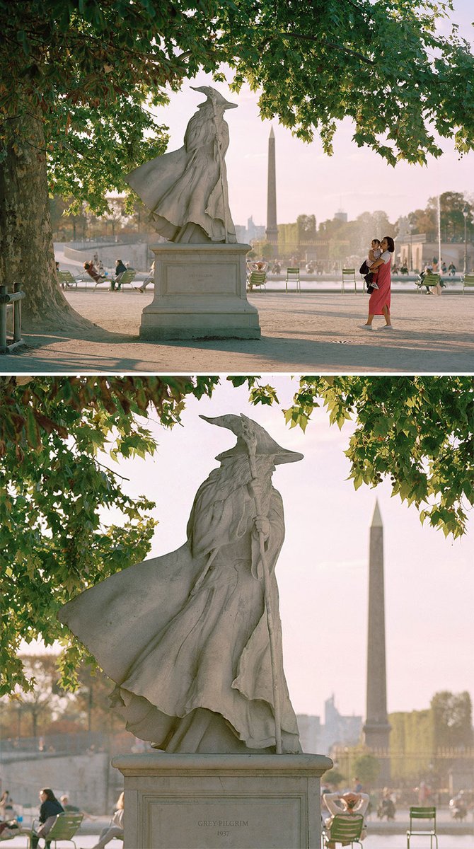 The_GamersGeek's tweet image. Quand l'artiste @BenoitLapray fait honneur aux héros de la pop culture en les intégrant dans des monuments / lieux de Paris.👍👍