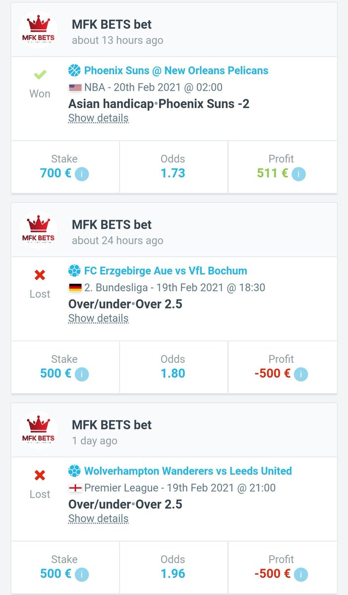 Review yesterday:
3-3 and + -0
Akron @ Ball State✅
Golden State Warriors @ Magic✖️
Toronto Raptors @ Timberwolves✅
Phoenix Suns @ Pelicans✅
Aue vs VfL Bochum✖️
Wolverhampton vs Leeds✖️
Today it goes on❗
#TeamPicksCity #GamblingTwitter https://t.co/H0kAXYJcGh