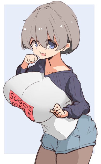 宇崎ちゃん線画の前に色ぬり..... 