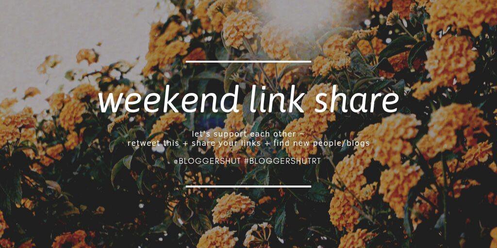 WEEKEND LINK SHARING THREAD 

Let's support each other~ 
Spread the love and share your blog posts / links. 
#BloggersHutRT #bloggerswanted