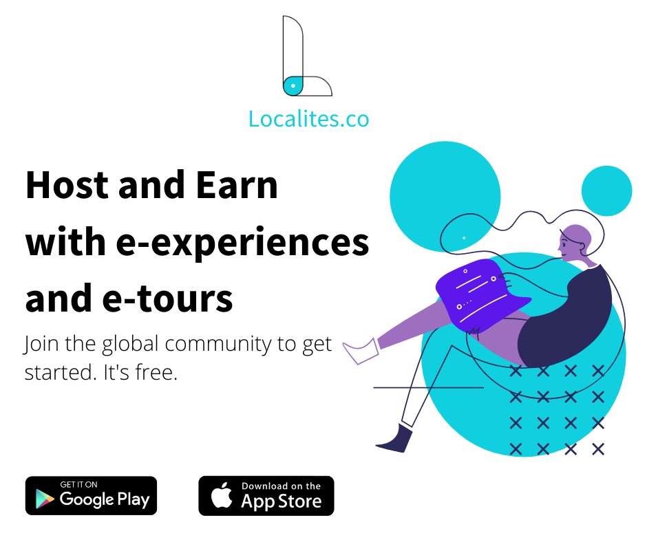 localites_co's tweet photo. Join the global community of localites and host e-experiences, buy &amp; sell travel itineraries, earn by showing travelers around, make friends, ask local people about the ground status of COVID-19, and more. For more, visit: https://t.co/Omka270jcE! https://t.co/AMEy8P9BQY