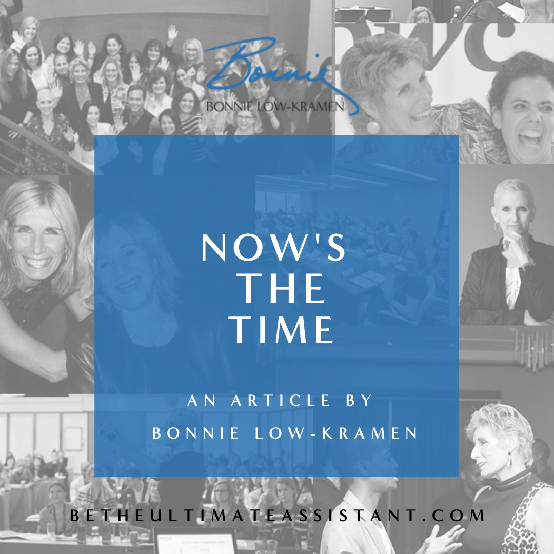 BonnieLowKramen's tweet photo. Who knows better that the assistants about the time and the skills it will require to fulfill any given set of responsibilities? Here's what EAs should be thinking about right now:  https://t.co/POPGKy8e8w  #professionaldevelopment #assistanttraining #ultimateassistant https://t.co/54ugx9rulq