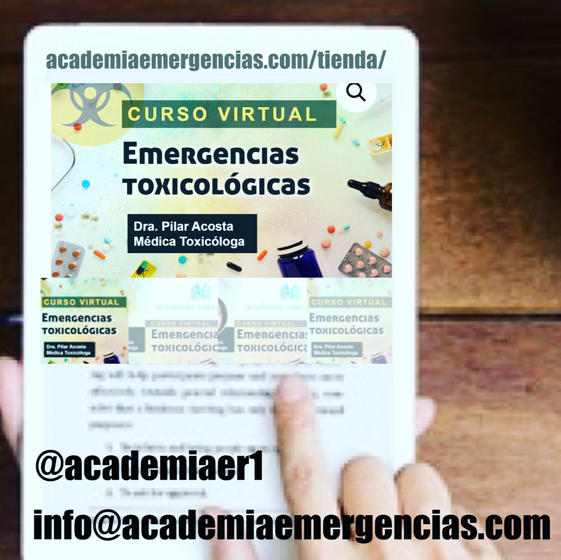 academiaer1's tweet photo. #Oferta - Curso de #Toxicología #Virtual, - 50% OFF solo febrero #AVALADO @ACEM_ #online #toxico #intoxicaciones #toxicologia #curso #educacion #academia @relucho @academiaer1 @pilijuli @var25618 @noearellano27 @digralo @urgenciasaicrag @academiaer1 #sale https://t.co/B9QEH8vyqn https://t.co/LrYcFHyhkW