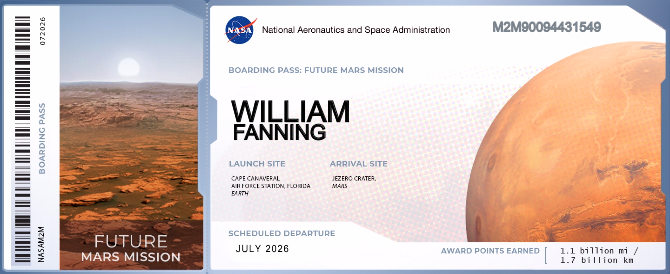 AnouskaFanning's tweet photo. Send Your Name to Mars https://t.co/jrGParCAPm 

Something nice for the future 🚀 https://t.co/kBMXqEIMpW
