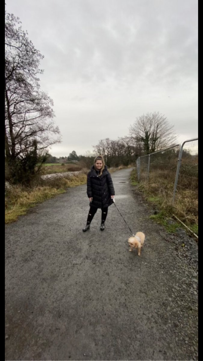 MissVMMiles's tweet photo. Enjoyed our rainy but refreshing walk this morning with Lola 🐶 @CAFOD #WalkForWater https://t.co/FIZwdhw8YU