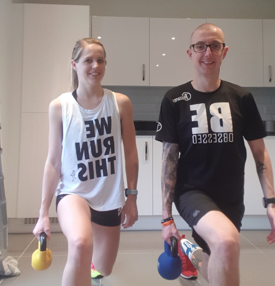 EasierRun's tweet image. Getting Steve out of bed proved to be more difficult this morning. This meant we had a bit of rush to be ready &amp;amp; sort the kids before 8.30am Kettlecise with Cat. As always we loved the session &amp;amp; are feeling the benefits.Its part of our weekend rountine! 💪 #kettlecise #ukrunchat