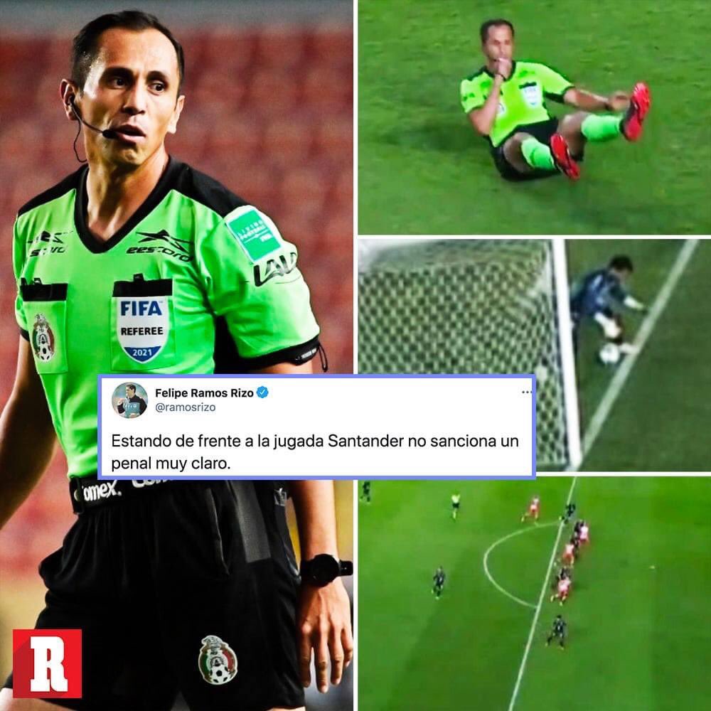 La noche de Santander en el Necaxa vs Monterrey:
- Lo tiraron de un balonazo
- Polémica en un posible gol de Rayados
- ¿Fuera de lugar en gol de Necaxa?
- Penalti no marcado a favor de Monterrey
Queda claro que no trae saña contra Pumas, solo es pendejo https://t.co/nDrBBXiYbV