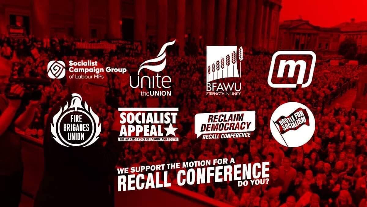 #ReclaimDemocracyRecallConference is building up rapidly & now has widespread support from the @socialistcam MPs, alongside a range of NEC members & trade unions, such as @unitetheunion @fbunational @bfawu1 
@RecallConf2021 campaign also backed by @PeoplesMomentum @dontleave_org