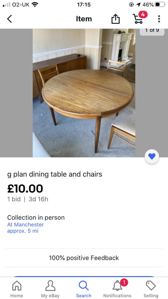 hamstercheeks2's tweet image. Wow 🤩 #GPlan furniture is always increasing in value

ebay.co.uk/itm/2032814091…

#makemoneyfromhome #ebaydeals  #ebayfinds #ebayhustle @ebay 
#wfh #workfromhome #upcycle #ebay #ebaycommunity #ebayuk #ebayseller #ebayreseller #ebayshop #sell #seller #bargain #hustle #sidehustle