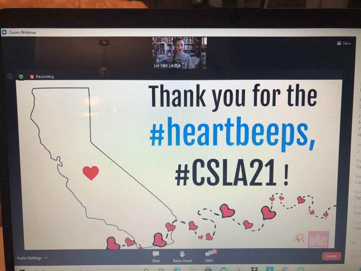 <a href="/4csla/">CSLA</a> keynote with <a href="/thelivbits/">Olivia Van Ledtje</a> #heartbeeps #4csla