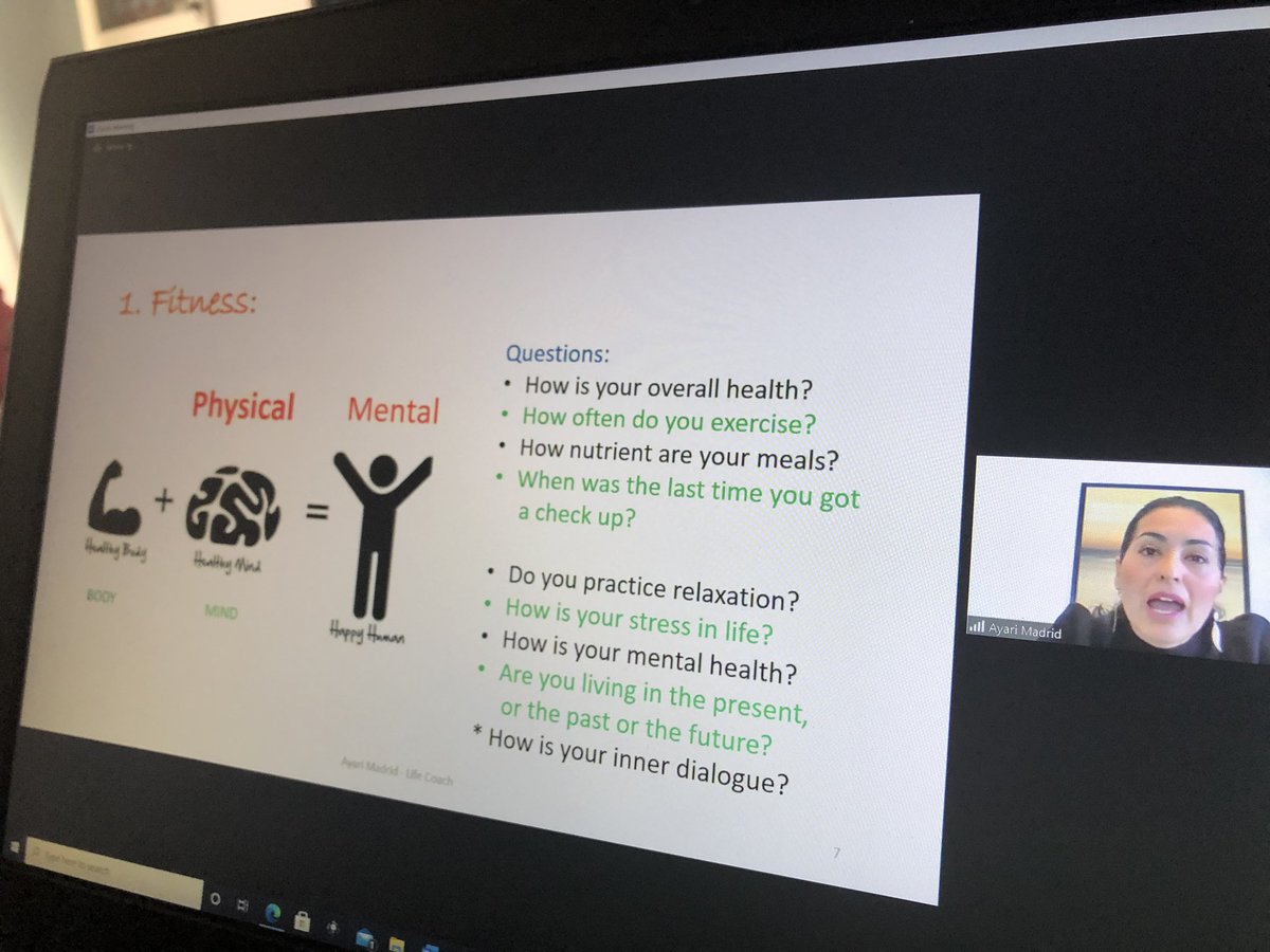 First event of Fiesta desde Casa is on! Ayari Madrid is teaching us how to find balance on our life. 

Register for next events: calendly.com/mexycan 

#safeathomemb #mexycan #winnipeg