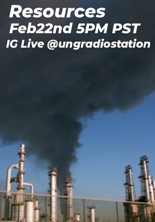UNGRADIOSTATION's tweet image. New Conscious Show By #ungradiostation #Resources #Feb22nd 5PM PST IG Live instagram.com/ungradiostation