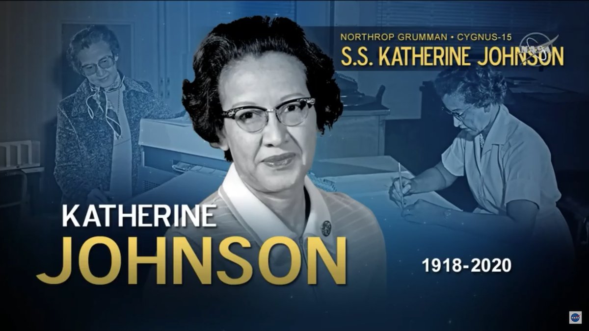 La Cygnus fue llamada S.S. Katherine Johnson