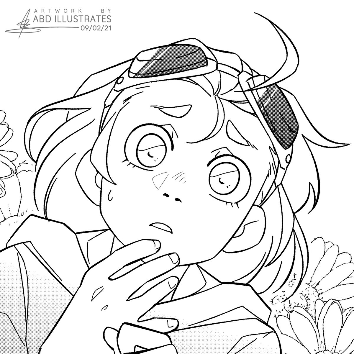 ✏️Finished art from yesterday's Manga Redraw speedpaint with @clipstudiopaint!✏️ 
(It's still so wild to see the difference 8 years can make, lol)

°˖✧If you wanna see the process that went into this redraw, check out the full video over on YouTube!✧˖° 
https://t.co/TFriWa9Y8L 
