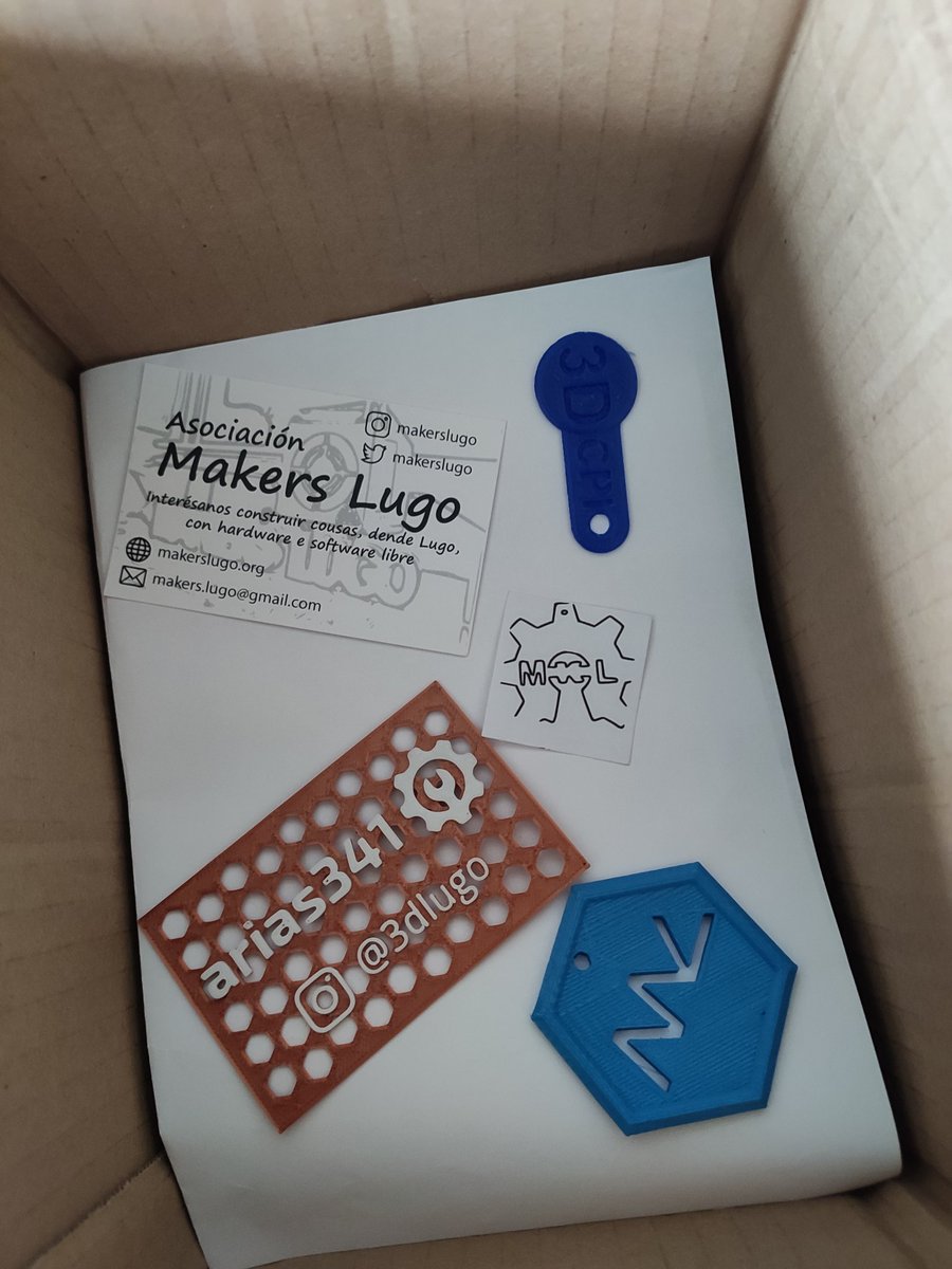 makerslugo's tweet image. Piezas para @XuvenCiencia realizadas por nusstro socio @arias341 👌📸