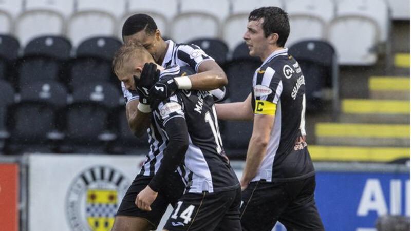 spl_talk's tweet image. Cameron MacPherson rescued a point for St Mirren this afternoon with a wonder strike to get the game back on level terms. It was his first league goal for St Mirren this season, it was well worth the wait. #STMLIV #SPL⚽️⚫️⚪️👏