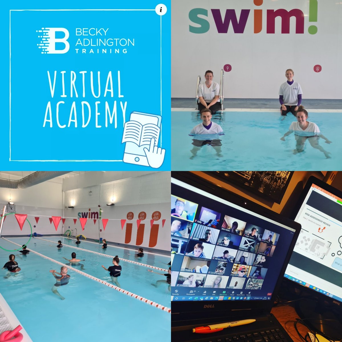📣 Spring into brighter days with our new March, April and May 2021 courses dates 🎉

Start now, and be Swim England Qualified by summer 😎

Available now beckyadlingtontraining.com/our-courses
