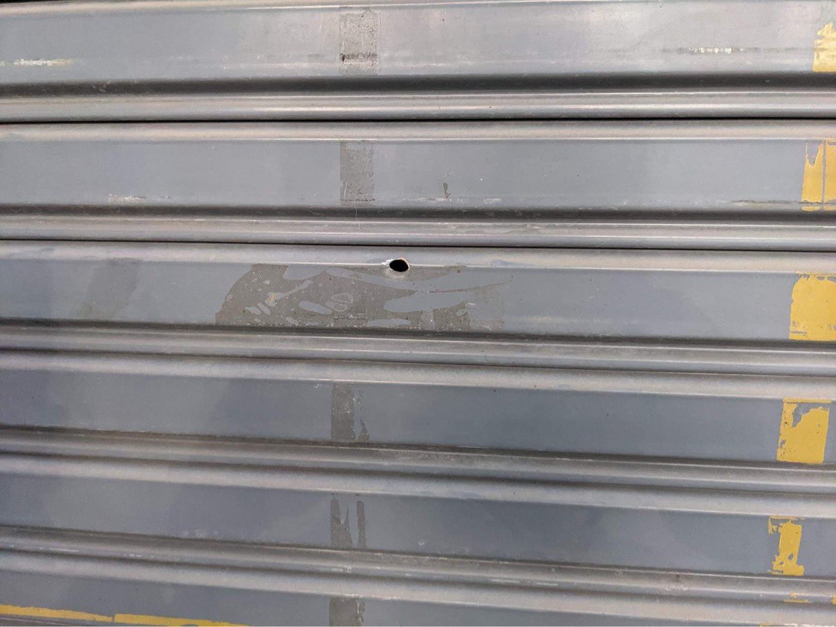 ICEICE (@bg_iceice) on Twitter photo Not only the ambulances, they also shot into the clinic near 41st street, Mandalay.
Photos are uploaded by the doctor who runs this clinic!
<a href="/UNHumanRights/">UN Human Rights</a> <a href="/RapporteurUn/">UN Special Rapporteur Tom Andrews</a>
This is #CrimesAgainstHumanity !
#PoliceBrutality
#WhatsHappeningInMyanmar Not only the ambulances, they also shot into the clinic near 41st street, Mandalay.
Photos are uploaded by the doctor who runs this clinic!
<a href="/UNHumanRights/">UN Human Rights</a> <a href="/RapporteurUn/">UN Special Rapporteur Tom Andrews</a>
This is #CrimesAgainstHumanity !
#PoliceBrutality
#WhatsHappeningInMyanmar