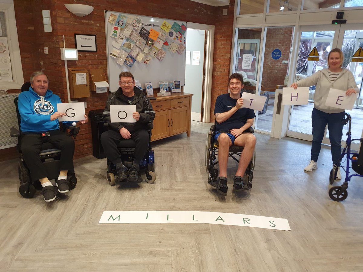 It is so lovely to see the patients support each other in their rehab journeys.
#rehabmatters  #wearetheMillars