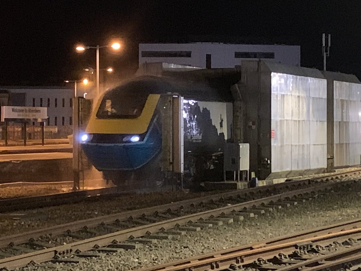 DavidHorne's tweet photo. #VoteLNER!
We’re such kind people that we actually give @Scotrail’s trains a wash every night!
#WorldCupOfTrainOperators
@LNER https://t.co/1zbCGjcHcb