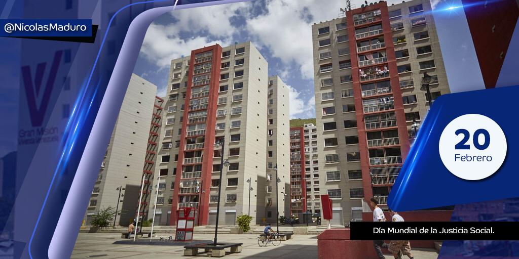 En Venezuela, a pesar del bloqueo imperial que ha vulnerado los derechos básicos del pueblo, hemos logrado garantizar la igualdad de condiciones para todas y todos, a través de nuestro modelo de protección y seguridad social. ¡Feliz Día de la Justicia Social!