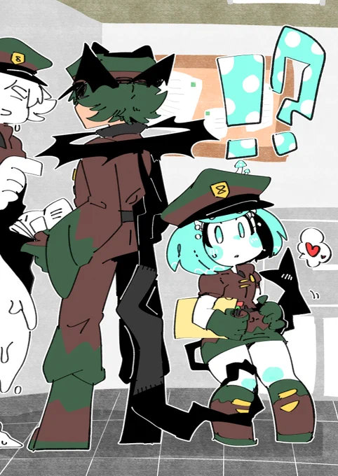 #ソレユケウラガワ警察  シッポは素直🦇🍄