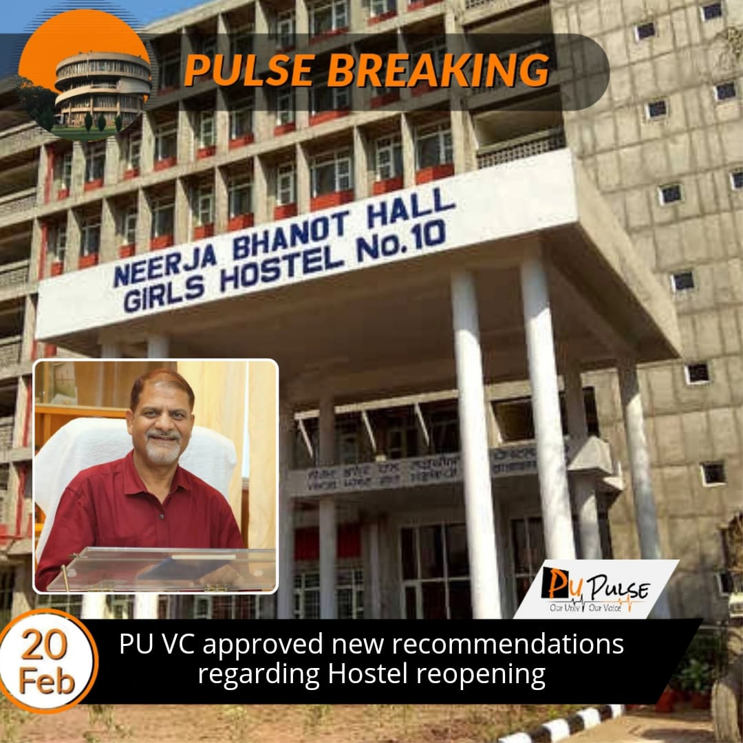 pu_pulse's tweet photo. #BREAKING
𝙋𝙐 #Reopening: #Students 𝙤𝙛 𝙘𝙚𝙧𝙩𝙖𝙞𝙣 𝙘𝙤𝙪𝙧𝙨𝙚𝙨 𝙬𝙞𝙡𝙡 𝙗𝙚 𝙖𝙡𝙡𝙤𝙬𝙚𝙙 𝙞𝙣 𝙝𝙤𝙨𝙩𝙚𝙡𝙨 𝙛𝙧𝙤𝙢 22𝙣𝙙 𝙖𝙣𝙙 23𝙧𝙙 𝙁𝙚𝙗𝙧𝙪𝙖𝙧𝙮
#reopen #pupulse #Covid19 #Chandigarh #reopencollege #reopenhostel #COVID @OfficialPU @ugc_india @AICTE_INDIA https://t.co/ZF92GNEIpt