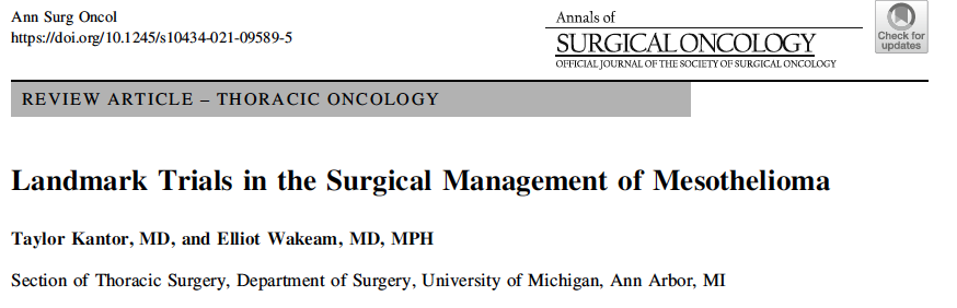 Michigan Mesothelioma Doctors, Cancer Centers and Treatment Information