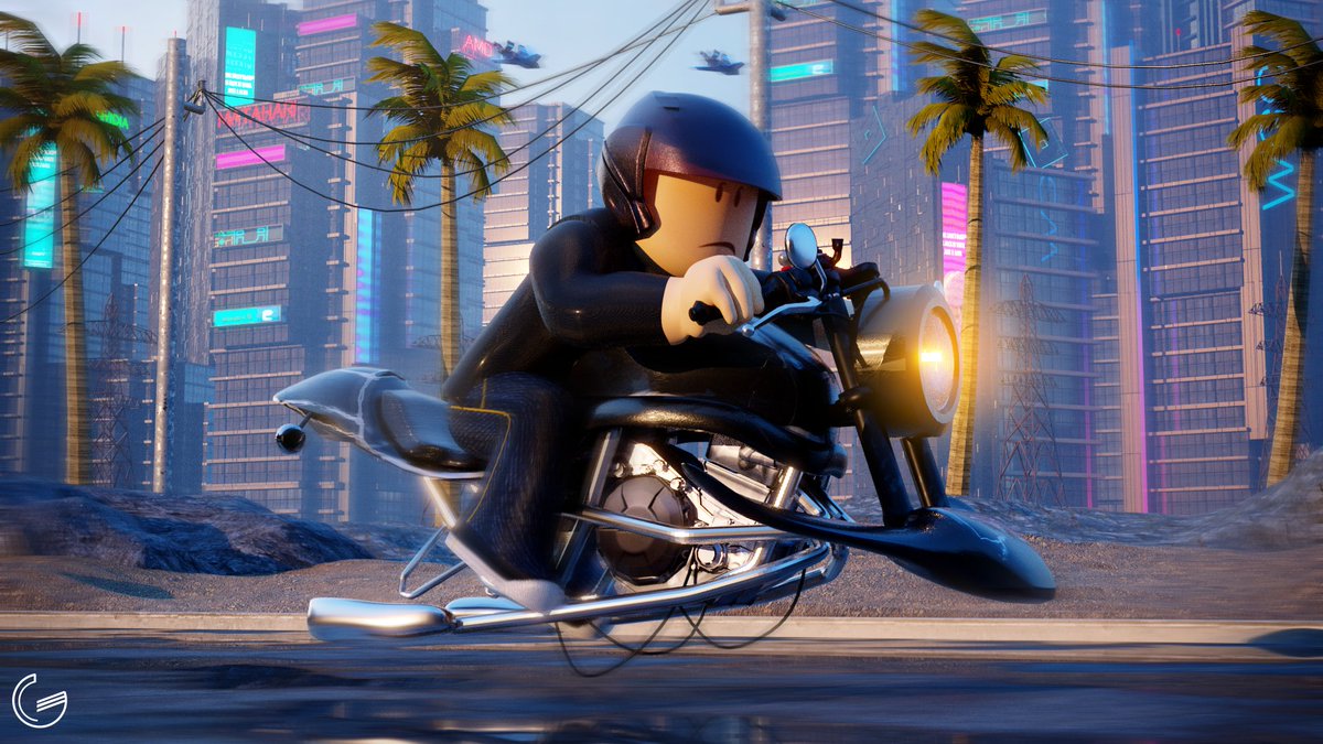 More personal artwork and this time i'm making "Cyberpunk" GFX 😱😱
Based on <a href="/nanda000rbx/">nanda000</a>'s PPK ( Punk Project) 👍

Likes and retweets are really appreciated  👌😭
#roblox #robloxart #robloxdev #robloxdevs #robloxgfx #robloxGFXC