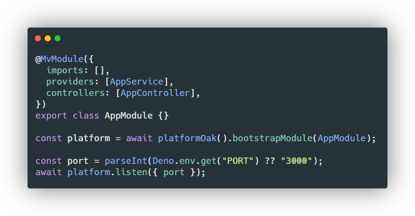 KerryRitter's tweet photo. Making APIs in @mvfdeno 😍

* No TypeScript compilation step - fast dev ux, easy builds
* No community tools required - watcher, formatter, linter built into Deno
* Single executable installs for @deno_land 

#typescript #deno #javascript #node https://t.co/xt2wetCcsS