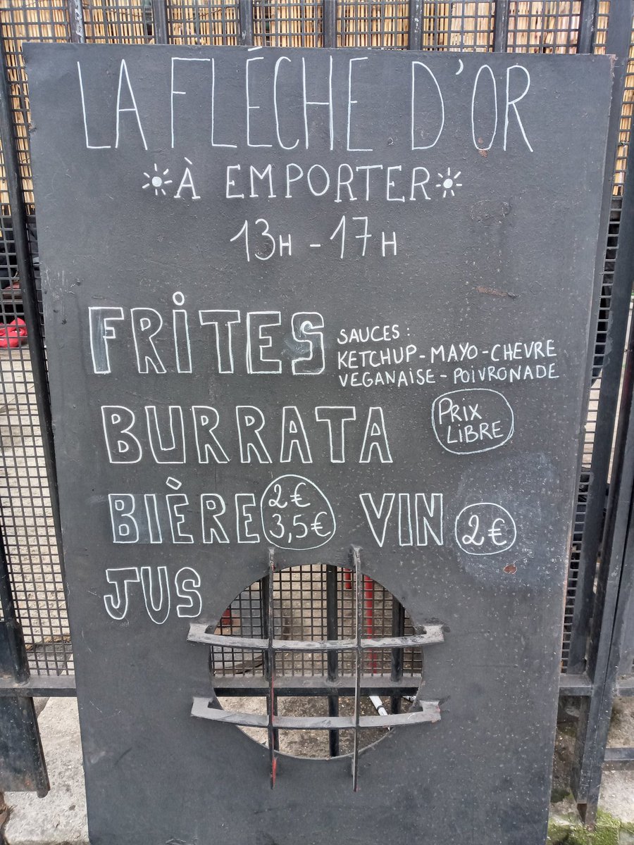 CeliaAtParis's tweet photo. 🎶🎬🥙🌯🌮🍟🥡🍻📦🧼🧴🤝🏻🤝🏾 La Flèche d'Or
📍102bis Rue de Bagnolet
https://t.co/GBDDBOTYkk
#XXe #lieuculturel #concert #cinéma #convivialité #solidarité #rencontres #bénévolat #entraide #autogestion #cantine #àemporter #colisalimentaire #colisdhygiène #don #prixlibre #Paris https://t.co/Jd2W9HYQ9J