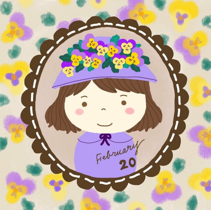 パンジーのtwitterイラスト検索結果