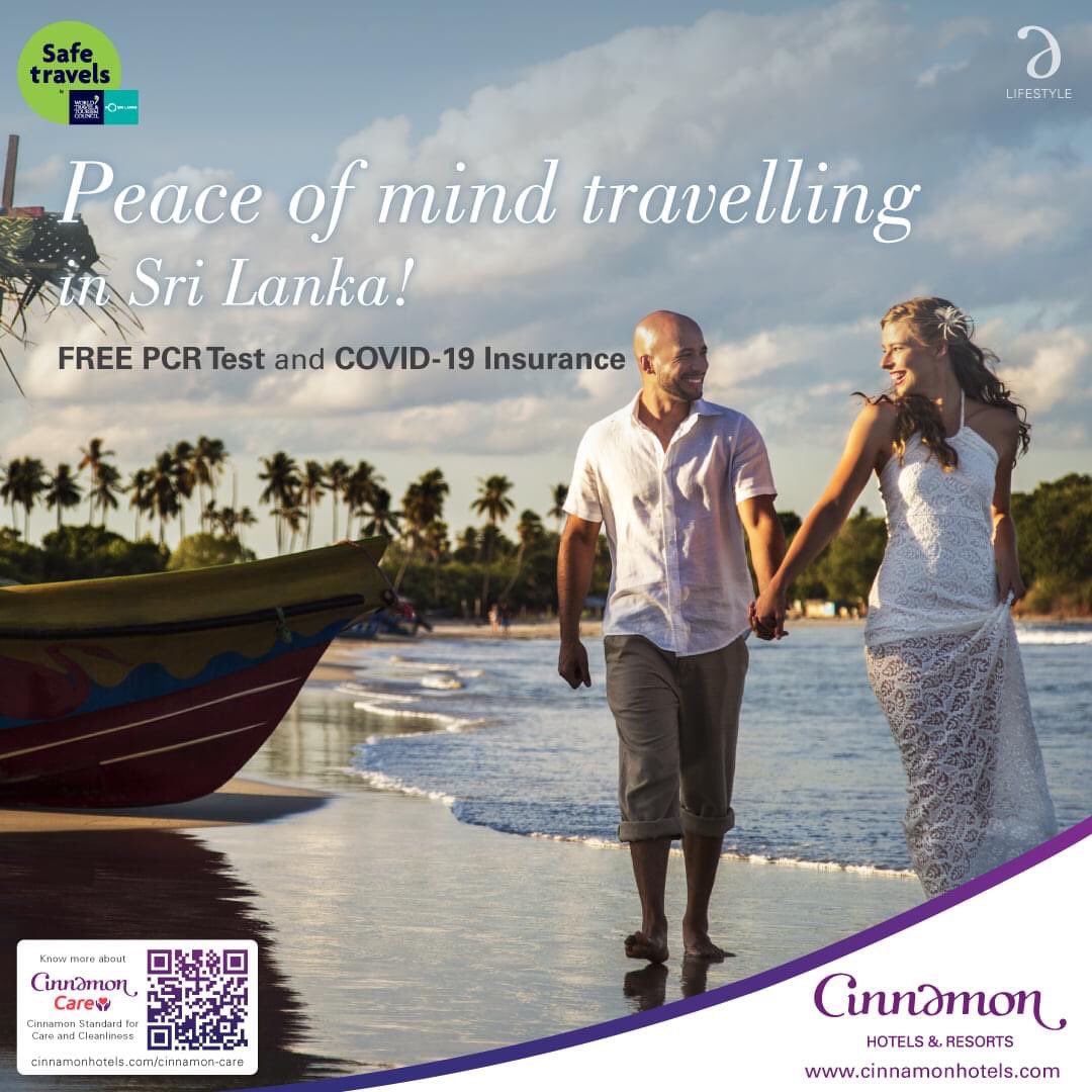 mudadeniya's tweet photo. Every day is one step closer to your dream vacation  FREE PCR test and  free COVID-19 insurance. 

What are you waiting for?

Book your stay for 7 nights or more at https://t.co/pmEg8zFQjx
#SafeAndSecureLevelOneHotel #CinnamonReOpeningOffer #InspiringMoments #CinnamonHotels https://t.co/w7Gy3K6Lkj