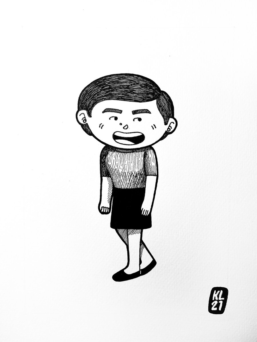 kenrey267's tweet photo. > "Donna" #doodle #doodleph #artph #designspiration #penandink #maartsy #kellyliwanagart #oneaday #goodvibes #oneartworkaday https://t.co/NK7ZlReGt7