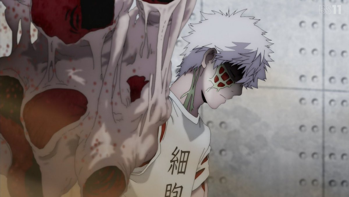 がん細胞 石田細胞 が増殖してる Hataraku Saibou はた 雪だるまのイラスト