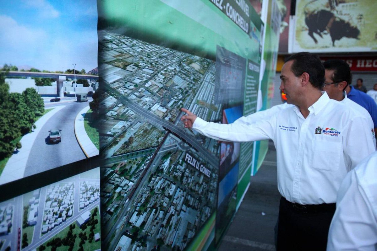 FerLarrazabalNL's tweet photo. Cuando fui alcalde de Monterrey, pude constatar que las grandes obras, además de ser funcionales y necesarias, generan bienestar y mejoran la calidad de vida. ¿Qué creen que le falte a Nuevo León? Los leo. https://t.co/FlZIdXyLmx