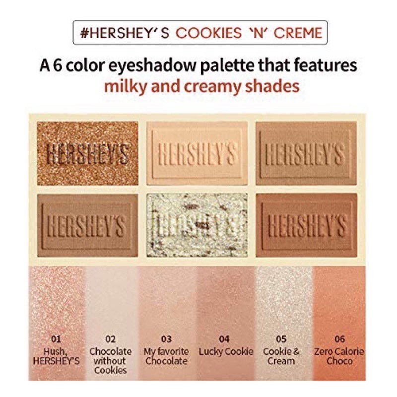 allaboutcosm's tweet photo. Etude Hershey’s Play Color Eyes Mini 
มีสีละ 1 ค่ะ 💕 #ETUDEHOUSE 
ราคา 265฿ https://t.co/rpHsHDrmeg