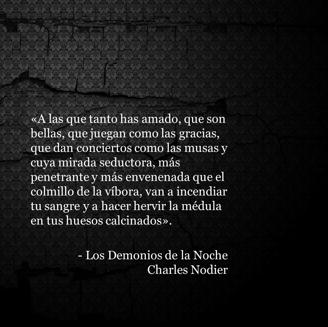 #charlesnodier
#demonios
#noche
#lecturarecomendada
#literatura