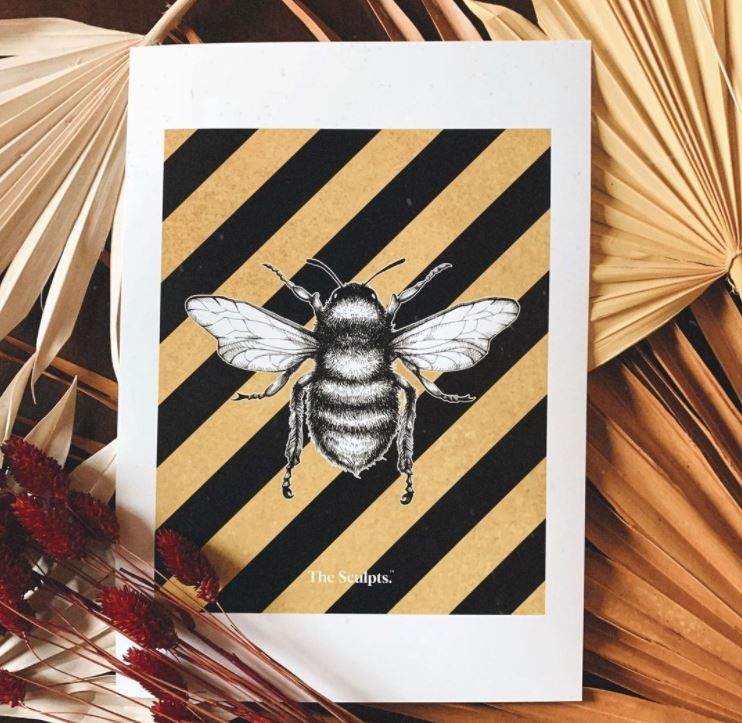 The Sculpts Prints! bit.ly/3cToecr

#bee #prints #framed #igersmcr #ukshots #poster #illustration #artwork #manchester #art #design