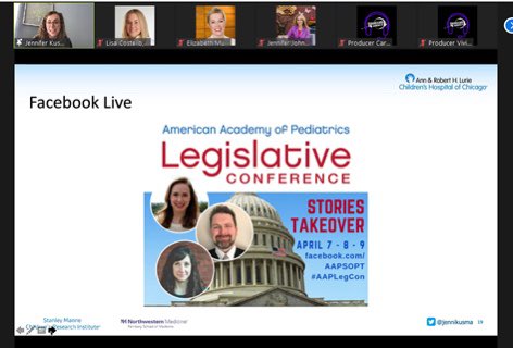 LisaCostelloWV's tweet photo. Dr @JenniKusma shares another great example of leveraging social media to reach more. Here is my OG @AmerAcadPeds home @AAPSOPT taking over Facebook during a past #AAPLegCon - way to relate to those who aren’t able to be in the room where it happens #Ham4Peds #AAPMediaCourse https://t.co/7HOAAdJWAP