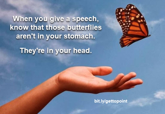 TheJoelTruth's tweet image. #PublicSpeaking anxiety is not out of your control. 1. Focus on your point, not on your presence 2. Think &quot;I&apos;m excited&quot; not &quot;I&apos;m nervous&quot; 3. Practice out loud, not in your head. (How to make a point: bit.ly/joelpoint)
#presentation
