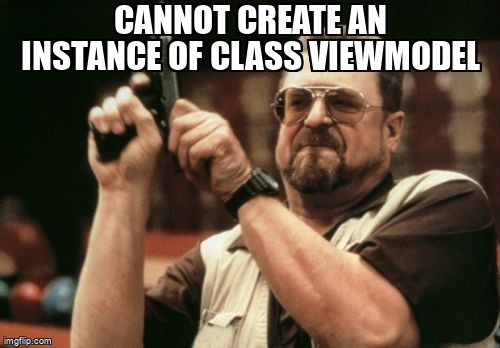 overflow_meme's tweet image. Cannot create an instance of class ViewModel stackoverflow.com/questions/4499… #androidarchitecturecomponents #android #mvvm